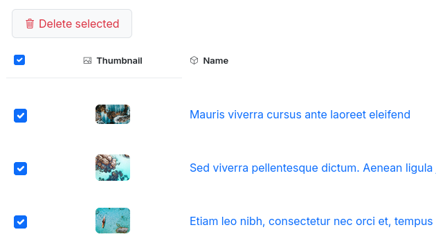 Posts bulk delete