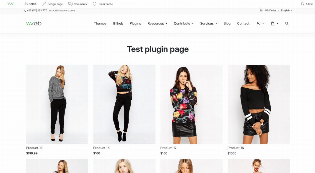 Test plugin